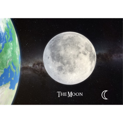 3D postkaart "Kuu"