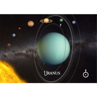 3D postkaart "Uraan"