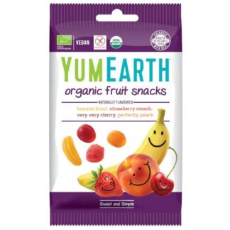 YumEarth Puuviljamaitselised kummikommid, mahedad 50g