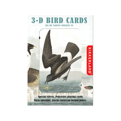 3D mängukaardid "Linnud"