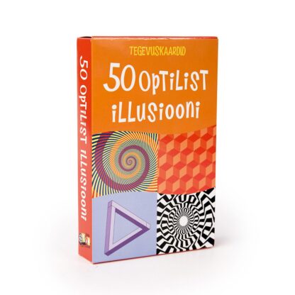 Tegevuskaardid "50 optilist illusiooni"