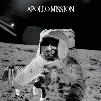 3D postkaart "Apollo 12"