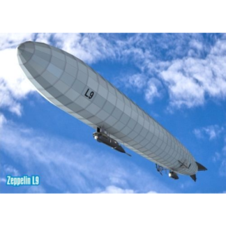 3D postkaart "Zeppelin"