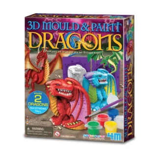 4M - Mould & Paint - 3D Dragons