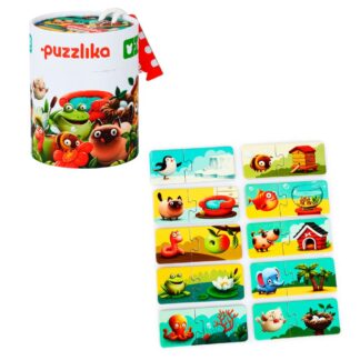 Puzzlika pusle Loomad ja nende kodud