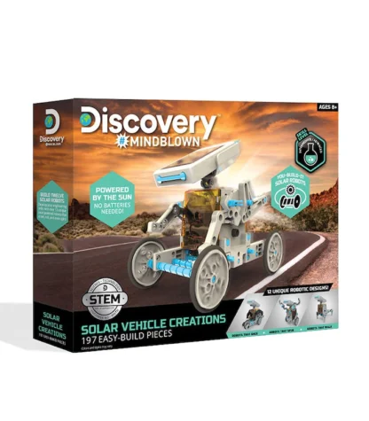 Discovery Mindblown Päiksepaneeliga robotite ehitamine