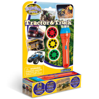Taskulamp-projektor "Traktorid ja veoautod"