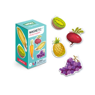 Magnetid "Aed- ja puuviljad" 10 tk karp ja magnetid