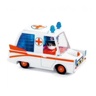 DJECO Mudelauto Hurry Ambulance