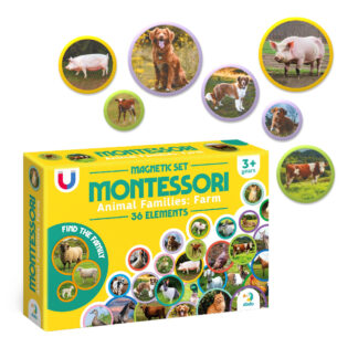 Montessori magnetikomplekt "Loomapered farmis"