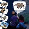 Taskulamp-projektor "Dinosaurused