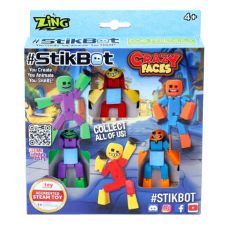 StikBot komplekt "Crazy Faces"