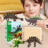 Dinosauruse värvimis- ja kaevamiskomplekt – 2 ühes.