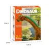 Dinosauruse värvimis- ja kaevamiskomplekt – 2 ühes. - “Brahhiosaurus”