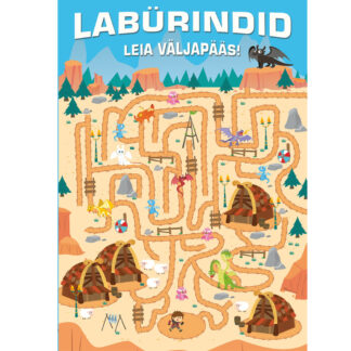 Tegevusraamat "Labürindid, leia väljapääs!"