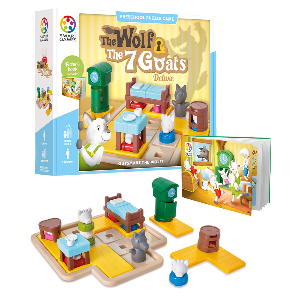 SmartGames Lauamäng "Hunt ja 7 kitsetalle"