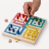 Kaasaskantav lauamäng "Ludo"