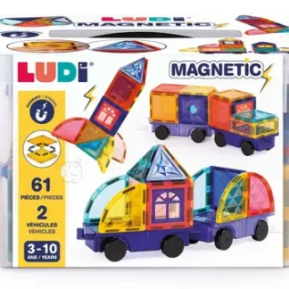 LUDI Magnet klotsid – Sõidukid