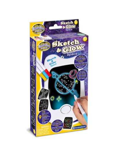 Joonistustahvel Sketch & Glow "Kosmos"
