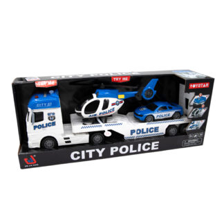 Suur politsei sõidukite komplekt