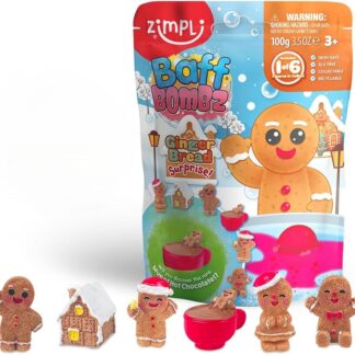 BaffBombz vannipomm mänguasjaga "Piparkoogi üllatus"