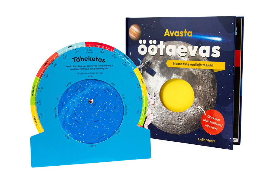 Raamat Avasta öötaevas. Teejuht ja täheketas