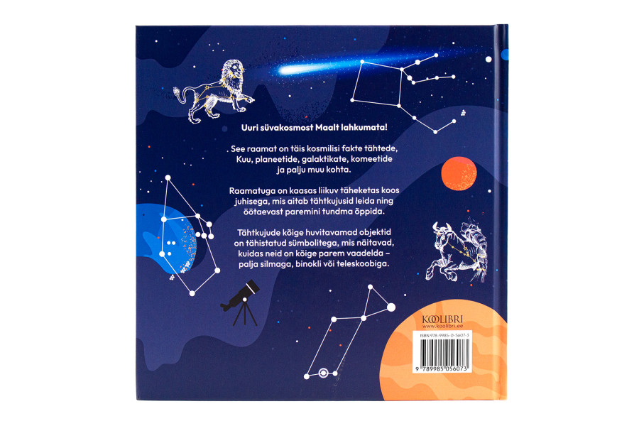 Raamat Avasta öötaevas. Teejuht ja täheketas