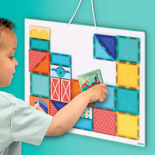 Ludi magnetklotsid ja alus