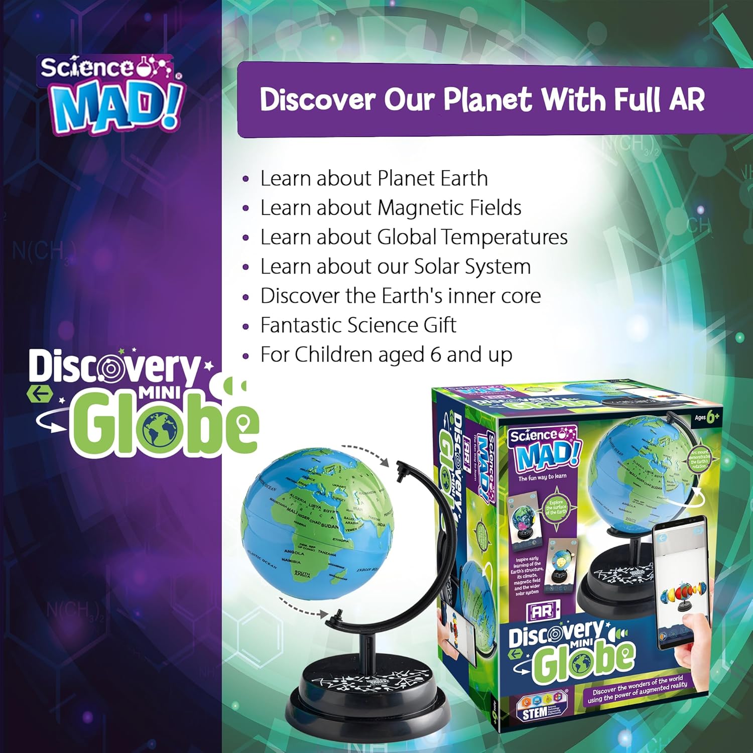 AR mini gloobus