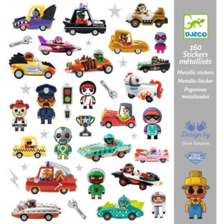 DJECO Kleepsud "Crazy Motors maailm"