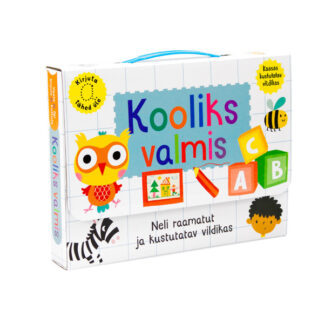 Raamatute mängukohver "Kooliks valmis"