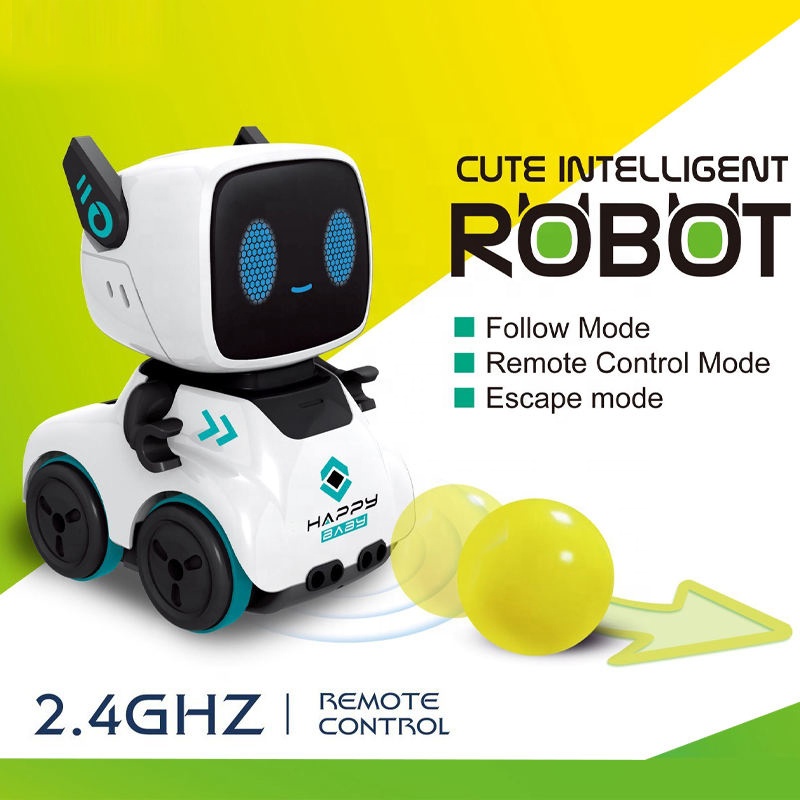 Armas RC robot valge