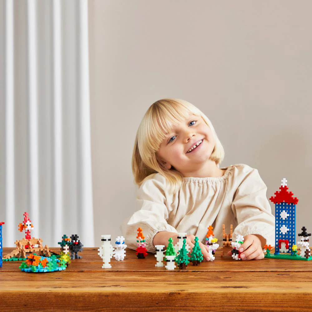 Plus-Plus Ehitusklotside kover lilla
